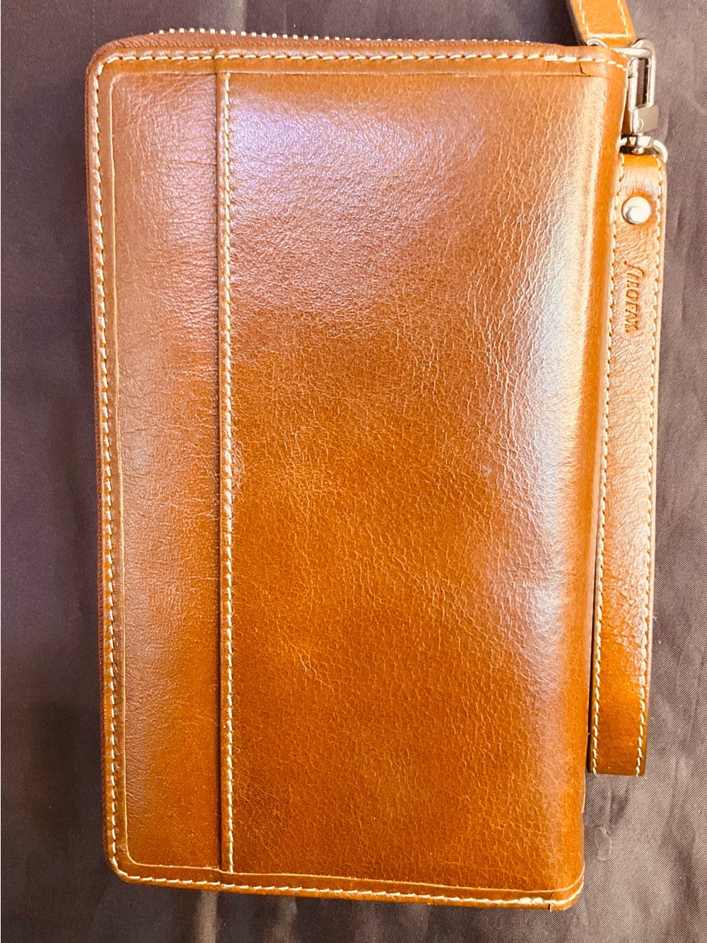 Filofax Malden Personal Compact Zip Leather Organiser